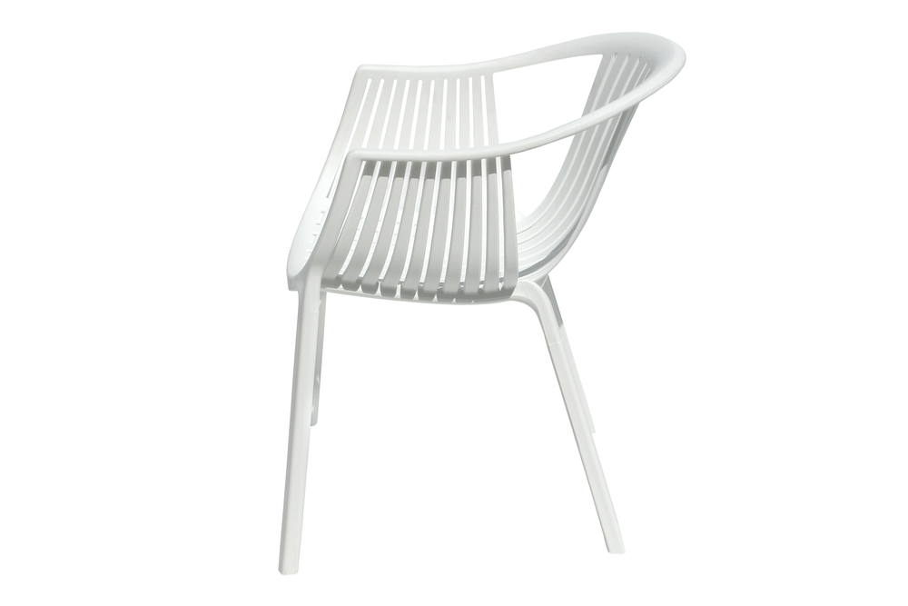 Стул пластиковый ЭСКАЛЕЙТ арт.PP0004WPб белый