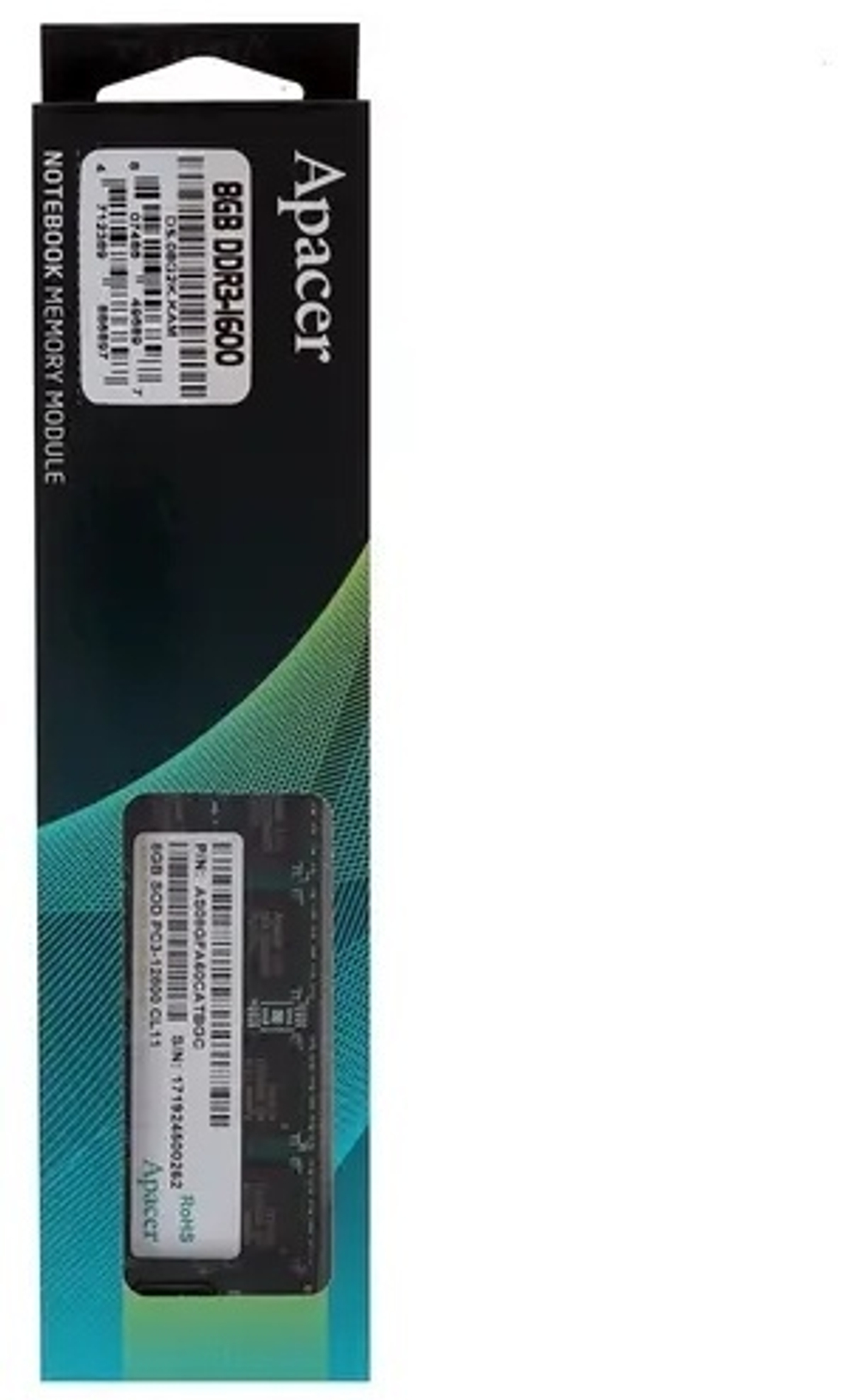 Оперативная память Apacer DS.08G2K.KAM 8 Гб