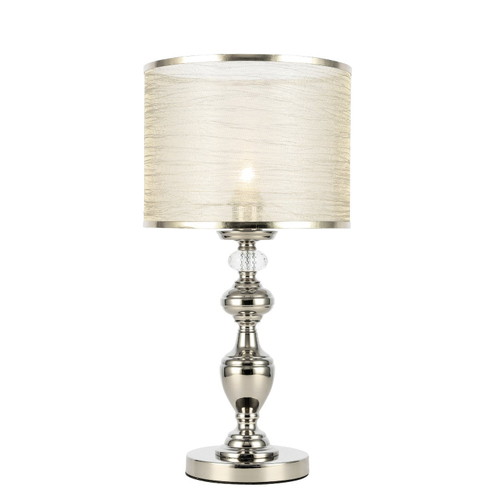 SL1750.104.01 Прикроватная лампа ST-Luce Никель/Золотистый E27 1*60W