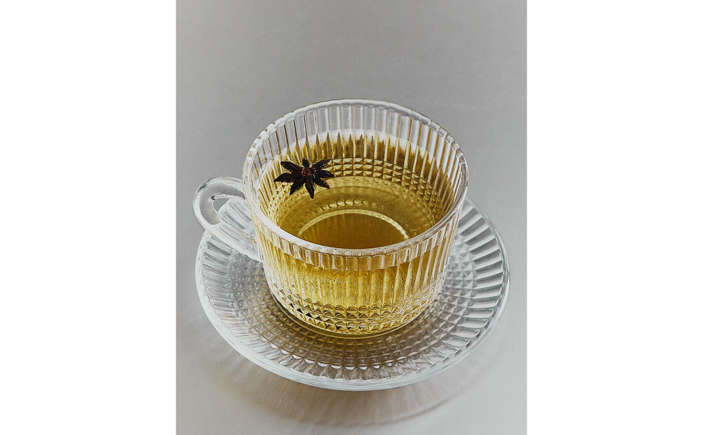 Zara Home стакан из стекла, цвет прозрачный, 10 см · 6289/209