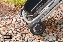 Портативный газовый гриль Weber Traveler, 1 горелка, чёрный