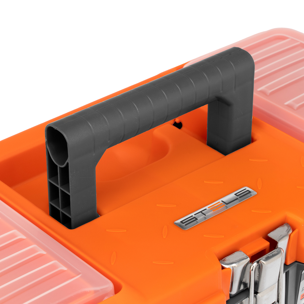 Ящик для инструмента с мет. замками 16", 410х210x175 мм Stels