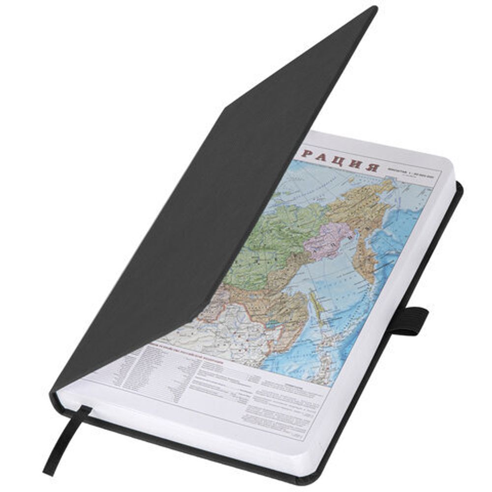 Ежедневник датированный 2023 А5 138x213 мм BRAUBERG "Control", под кожу, черный, 114094