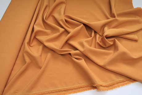 Вискоза золотая однотонная