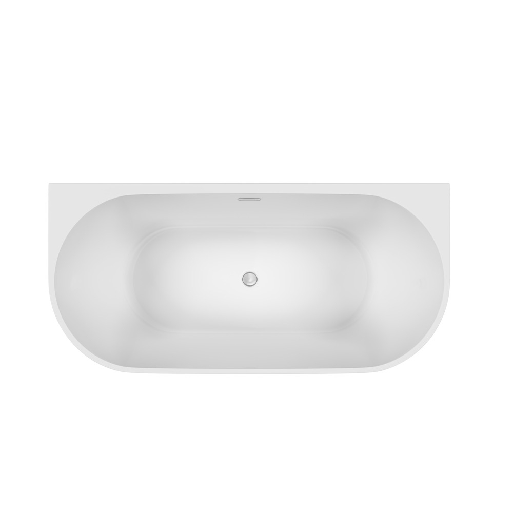 Ванна Sancos First акриловая отдельностоящая, белый 1700x800x580мм