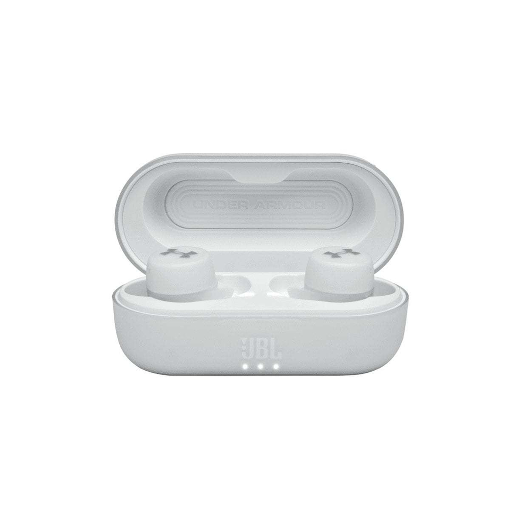 Спортивные беспроводные наушники JBL UA True Wireless Streak, White