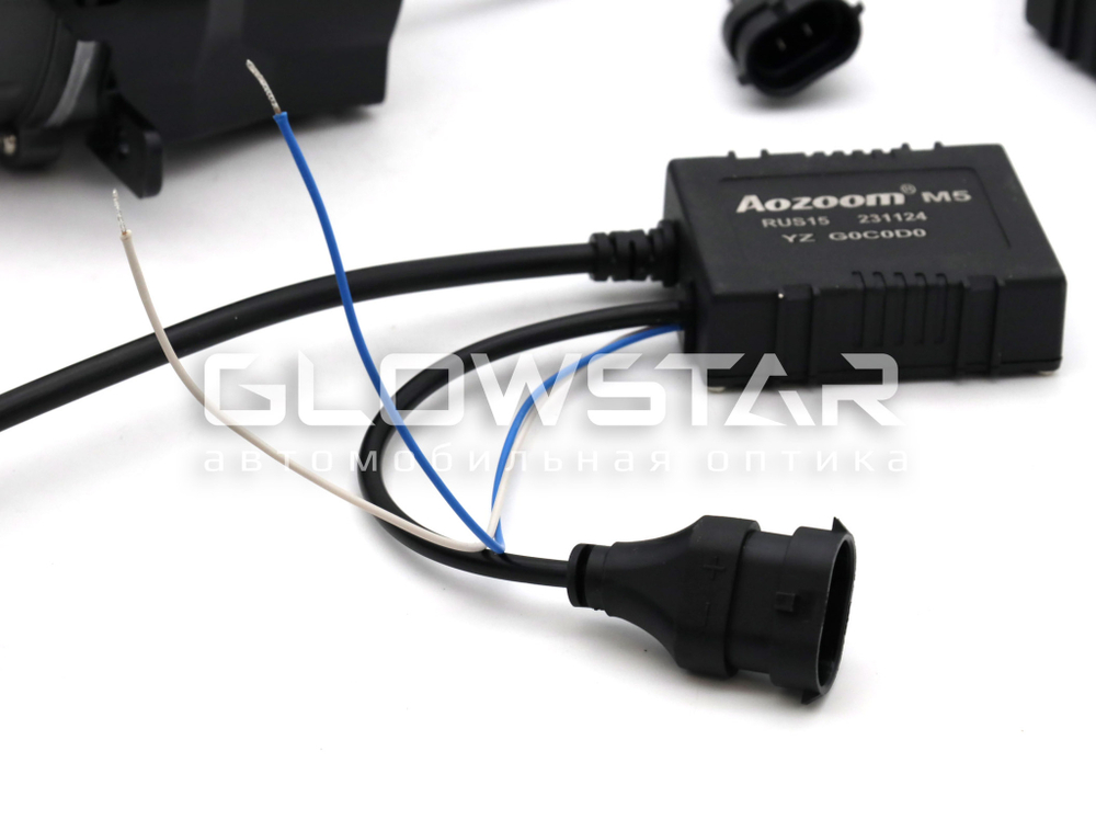Билед ПТФ модули Aozoom M5 2024, 3.0 дюйма, ближний/дальний (комплект, 2шт)
