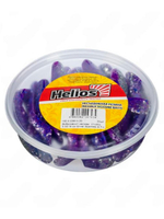 Виброхвост несъедобный Helios Chubby 3,55"/9 см Pepper Green & Orange LT 20шт. (HS-4-032-N-20)