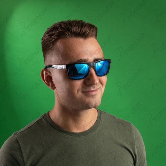 Очки поляризационные в жест.чехле (N-OP-LZ0308-B) Nisus