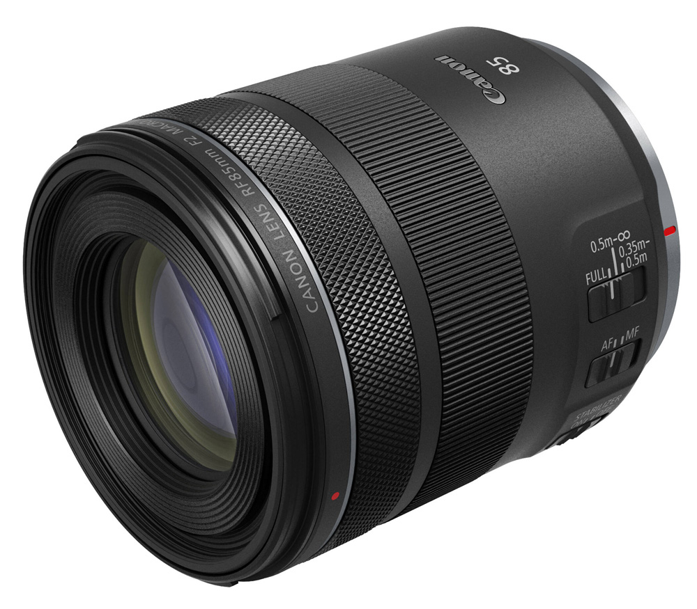 Объектив Canon RF 85mm f/2 Macro IS STM