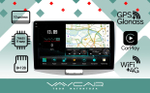 Магнитола для Volkswagen Passat B6/CC 2005-2015 - Vaycar VA81-0909-2K на Android 13, 8-ядер, 2K QLED, ТОП процессор, CarPlay, 4G SIM-слот
