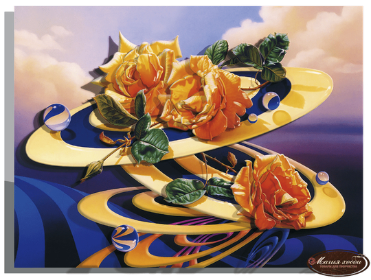 Папертоль РТ150249 "Равновесие Вселенной" 40*30см.