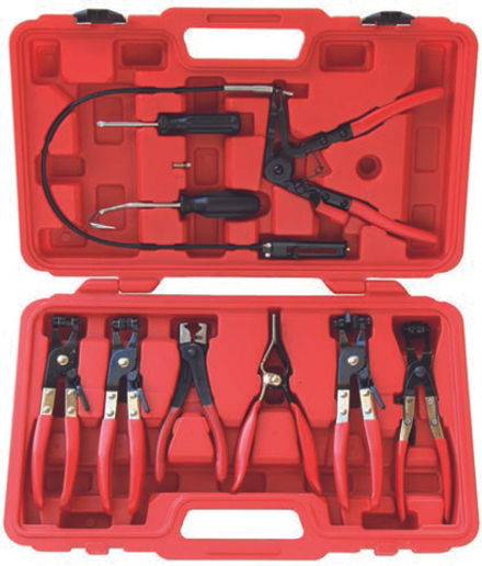 Набор щипцов для демонтажа пружинных хомутов патрубков
