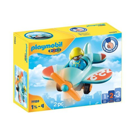Playmobil - 1.2.3 Самолет 71159