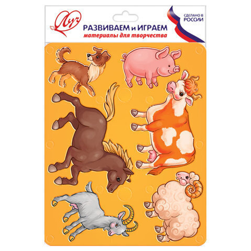 Трафарет 16.5*20.5см "Домашние животные"