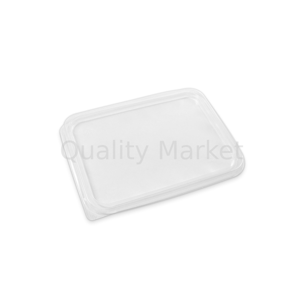 Крышка пластиковая 179*132 мм прозрачная К-179 ПП