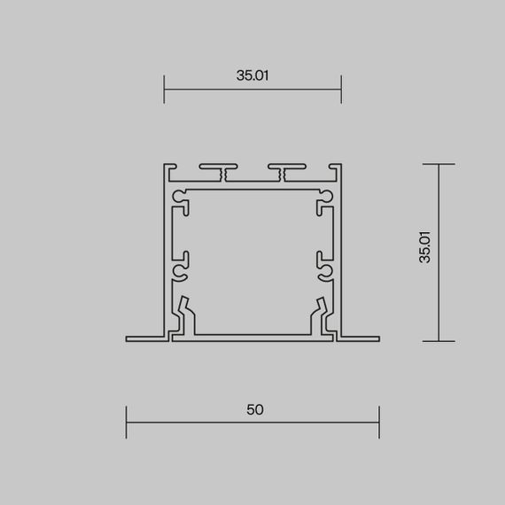 Алюминиевый профиль встраиваемый Maytoni Led Strip 632012