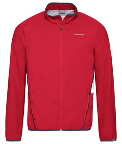 Кофта для мальчика теннисная Head Club Jacket - красный