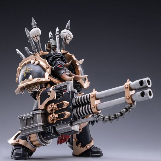 Фигурка Warhammer 40K Chaos Space Marine Black Legion Chaos Terminator Brother Gornoth 1:18
