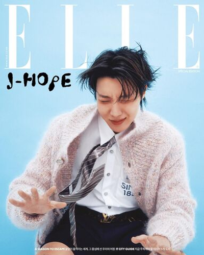публикация ELLE - 2025.12 SPECIAL EDITION j-hope B TYPE