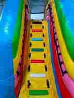 Коммерческий надувной батут "Золотая рыбка" 10*8*3,8 м.