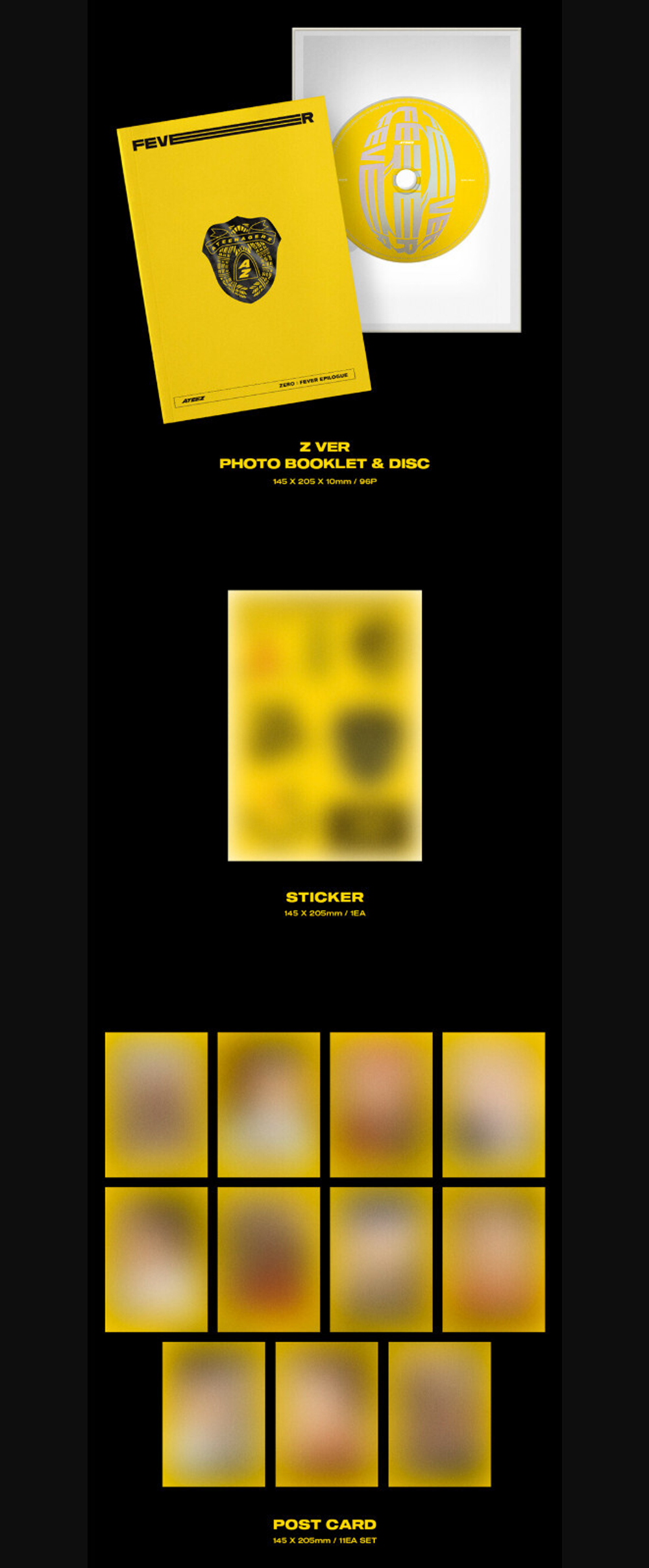 Альбом ATEEZ - [ZERO : FEVER EPILOGUE]