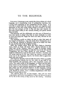 An Icelandic prose reader. With notes, grammar, and glossary | V. Guоbrandur