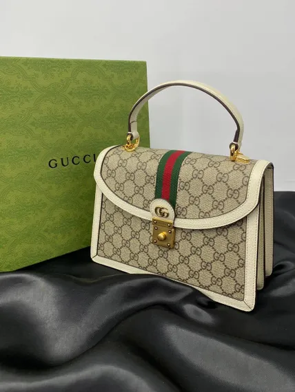 Маленькая сумка Gucci Ophidia с верхней ручкой