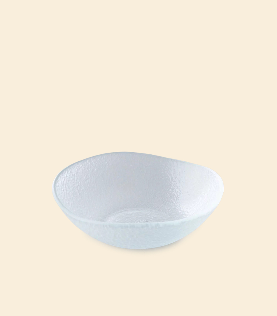 Салатник – Touch бесцветный, 21 см | SOLID WATER