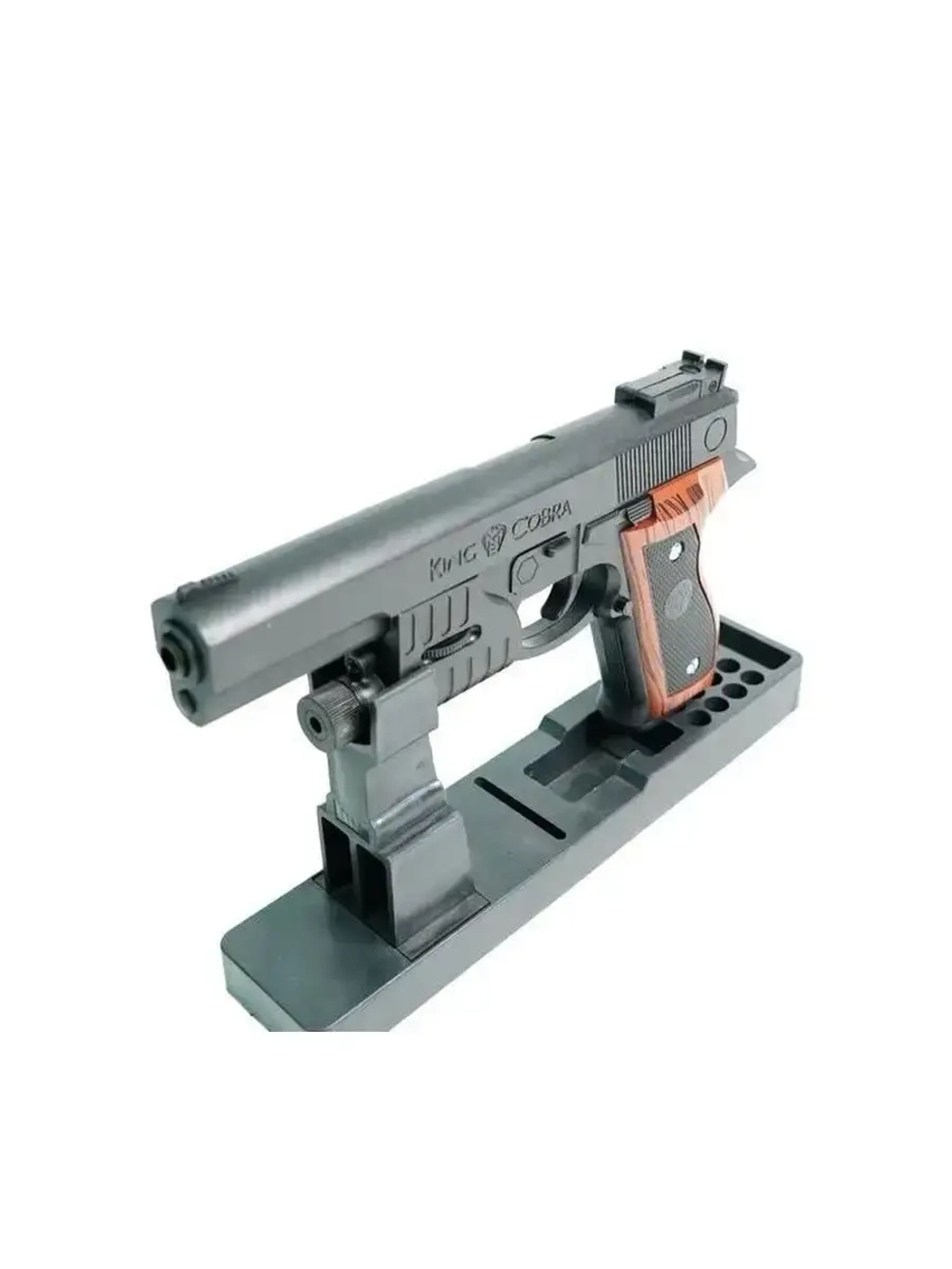 Пистолет Shantou B00255 с ИК и ключом пружинный 6 мм
