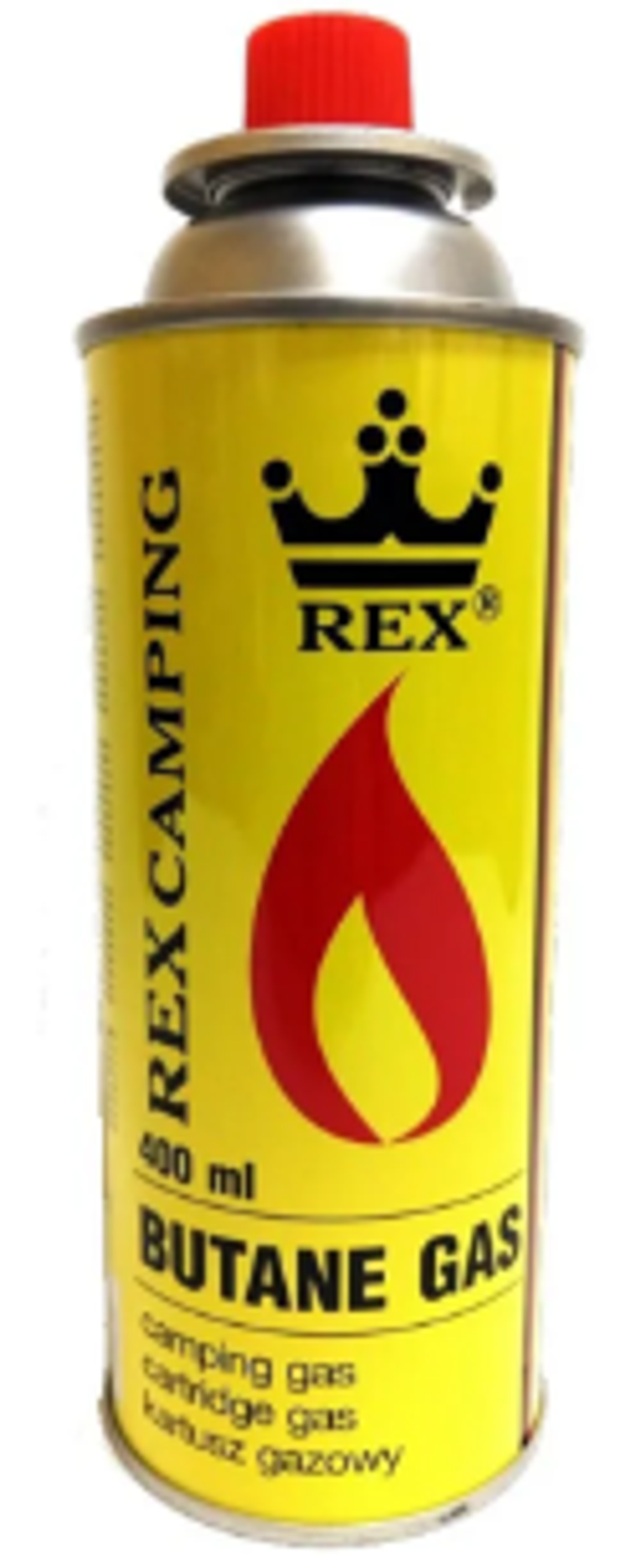 Картридж* REX CAMPING для газовых приборов, (220г/28шт)