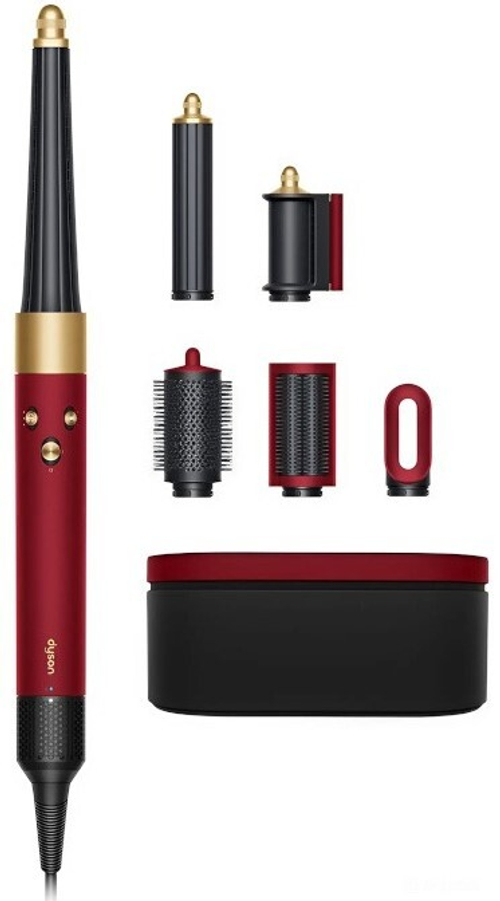 Стайлер Dyson HS08 Airwrap Long Barrel Red Velvet /Gold
