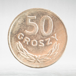 Poland, 50 Groszy, 1986, VF