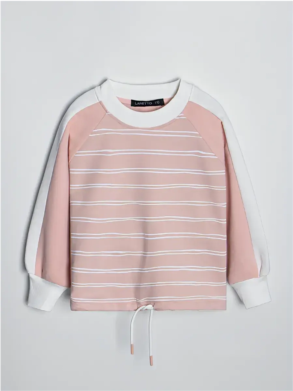 Розовый свитшот для девочки в школу