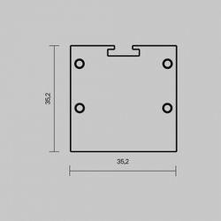 Заглушка для профиля Maytoni  642083