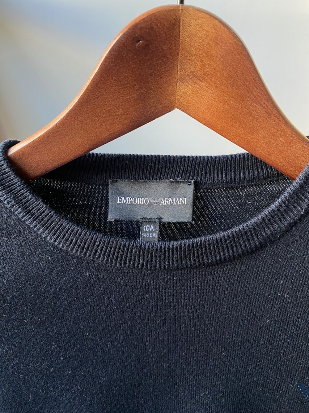 Хлопковый свитер Armani, 140