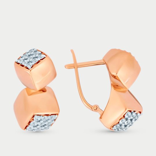 Серьги золотые