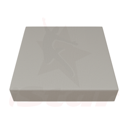 Мат "Зона приземления" - чехол белый хлопок - наполнение поролон