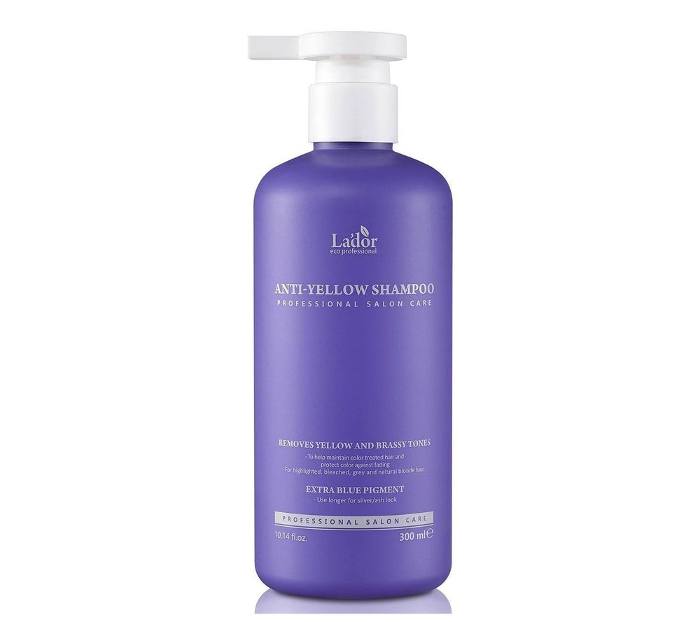 Lador Anti-Yellow Shampoo шампунь для нейтрализации желтизны для светлых волос