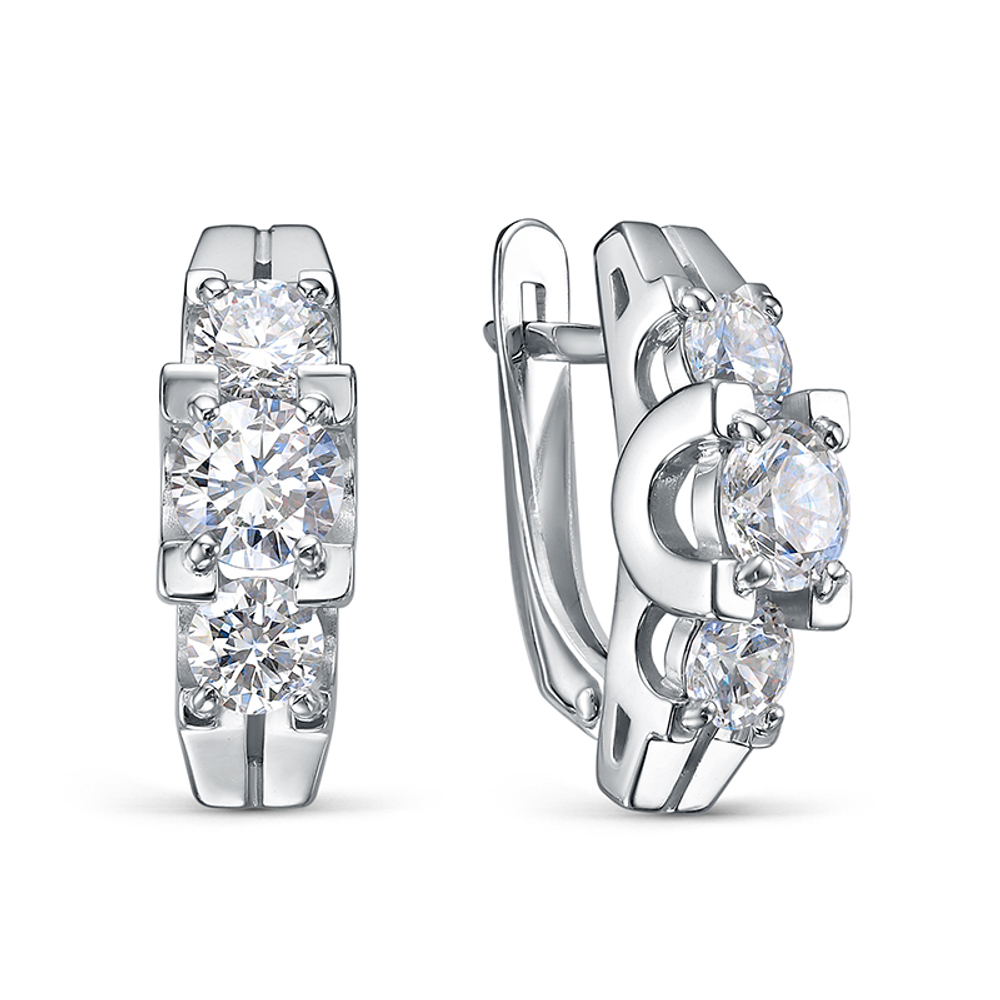 Серьги из серебра 925 пробы