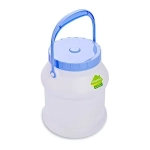 Бидон пластиковый «Просперо» 3л белый С925БЕЛ