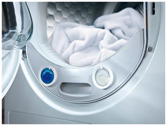 Сушильная машина Miele TEF775WP ChromeEdition (дисплей на немецком языке), белый лотос