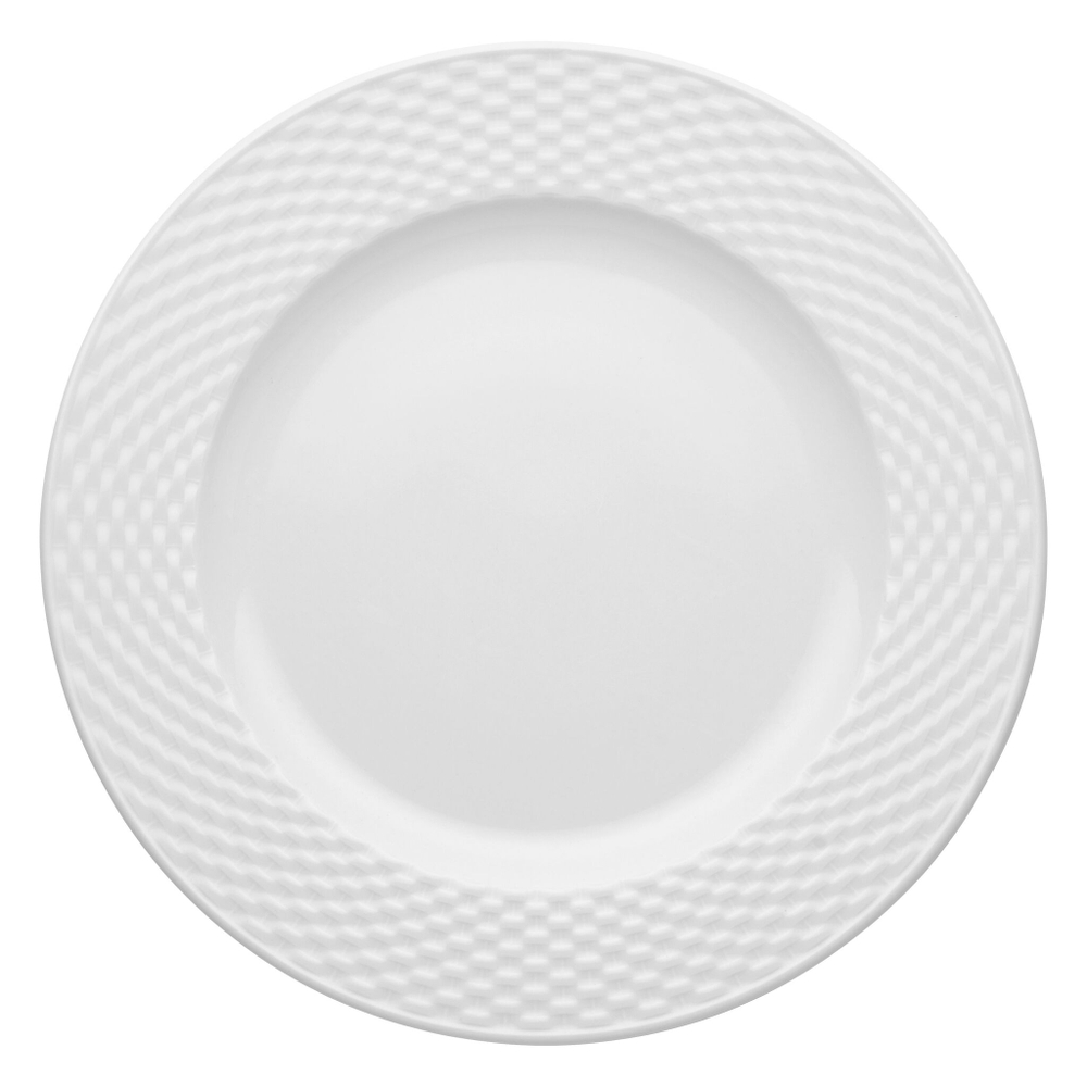Тарелка с бортом круглая d=31 см., плоская, фарфор, Polo, Egypt porcelain/25112