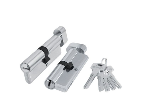 Цилиндр. механизм с вертушкой 200 ZM 70 mm (30+10+30) CP хром 5ключей