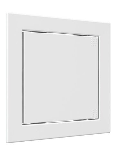 Люк ревизионный AD фланец 146х146 нажимной 168х168 пластик AURAMAX