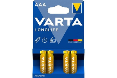 Varta LR 03 LONGLIFE POWER золото  BL-4 уп.40