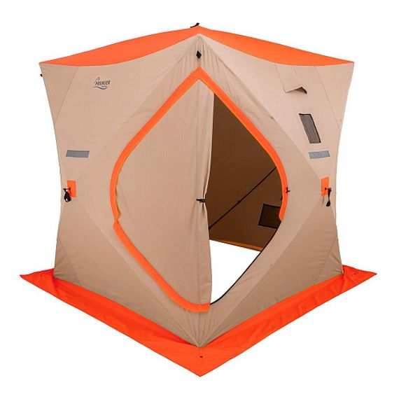 Палатка зимняя Куб 2.0х2.0 Oxford 300D PU 1000 (PR-412-L) PREMIER