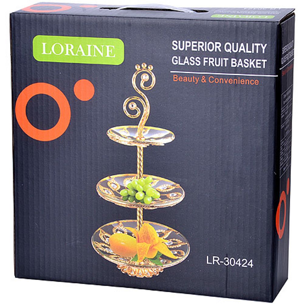 Конфетница Loraine 30424 Ванесса-Премиум