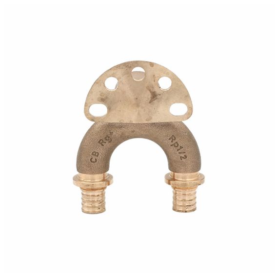 Угольник REHAU настенный ВР 16/16-1/2 RX+ короткий , бронза — (7)