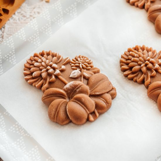 Пряничная форма Сладкий клевер, текстурра